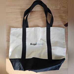 Morgan Stanley Scarborough & Tweed Canvas Bag